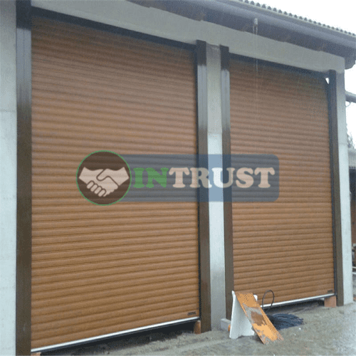 Automatic Windproof Shutter Door For factory