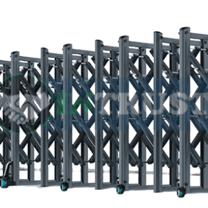 Automatic collapsible gate