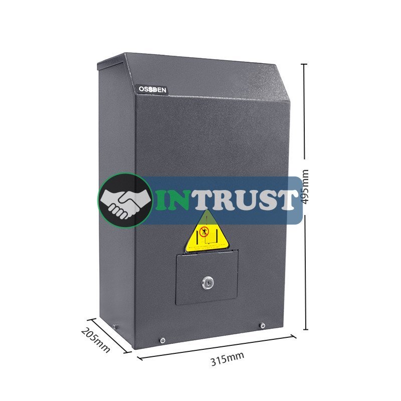 OSSDEN, Z30 Automatic Sliding Gate Opener (3000kg) | Remote Control Gate Motor - Image 4